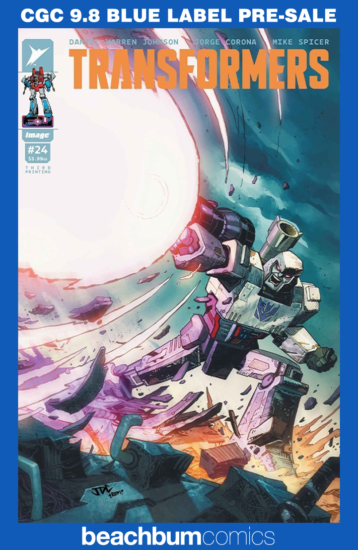 Transformers #24 Third Printing CGC 9.8