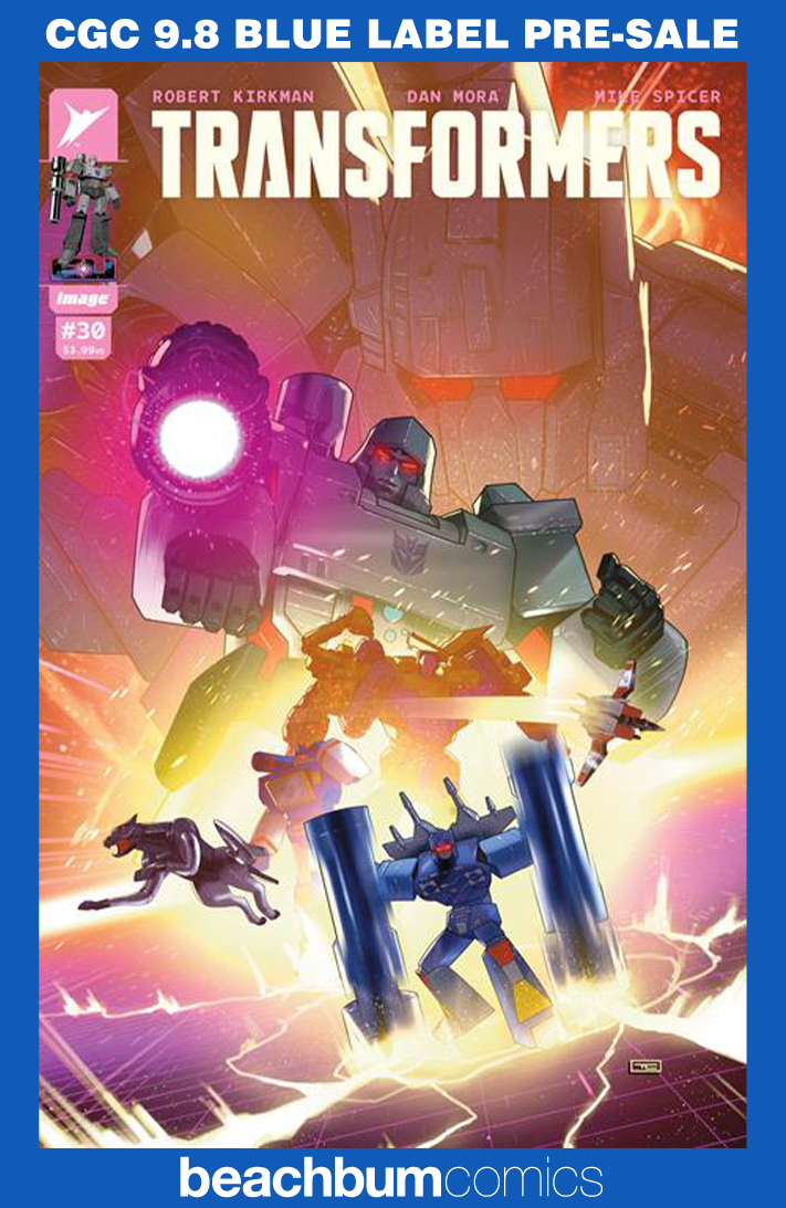 Transformers #30 Clarke 1:25 Retailer Incentive Variant CGC 9.8