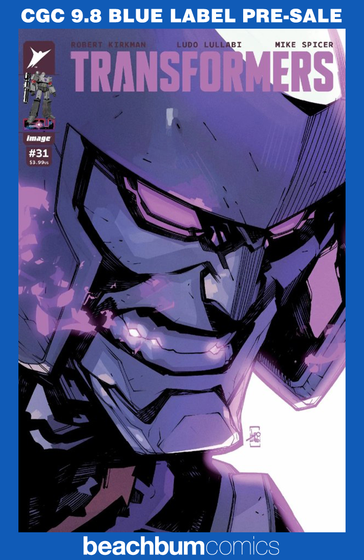 Transformers #31 Lullabi 1:50 Retailer Incentive Variant CGC 9.8