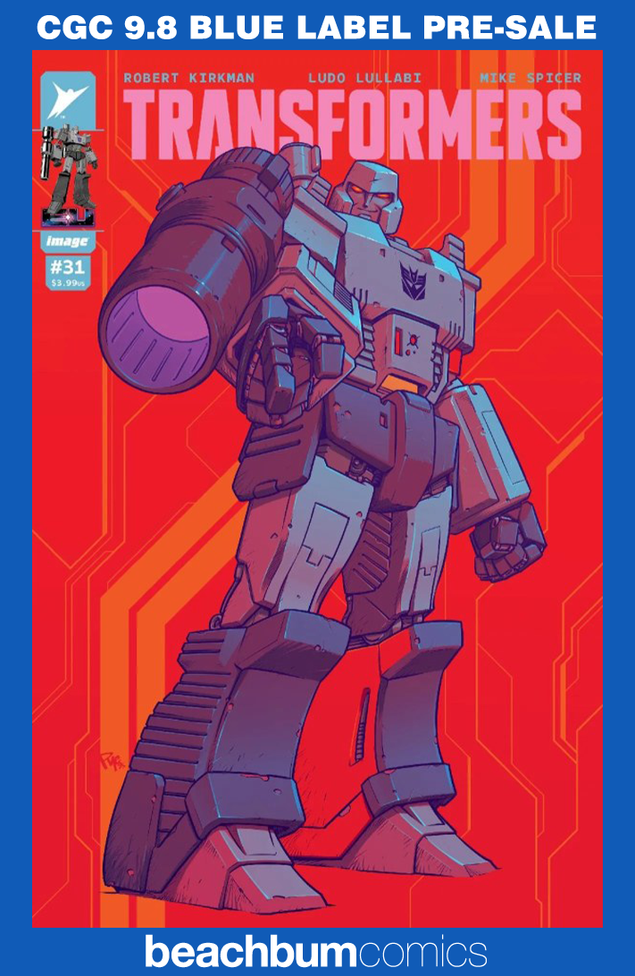 Transformers #31 Parr Variant CGC 9.8