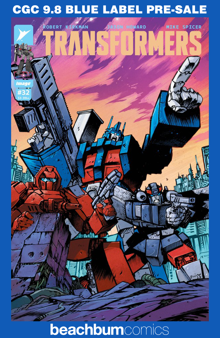 Transformers #32 Johnson Variant CGC 9.8