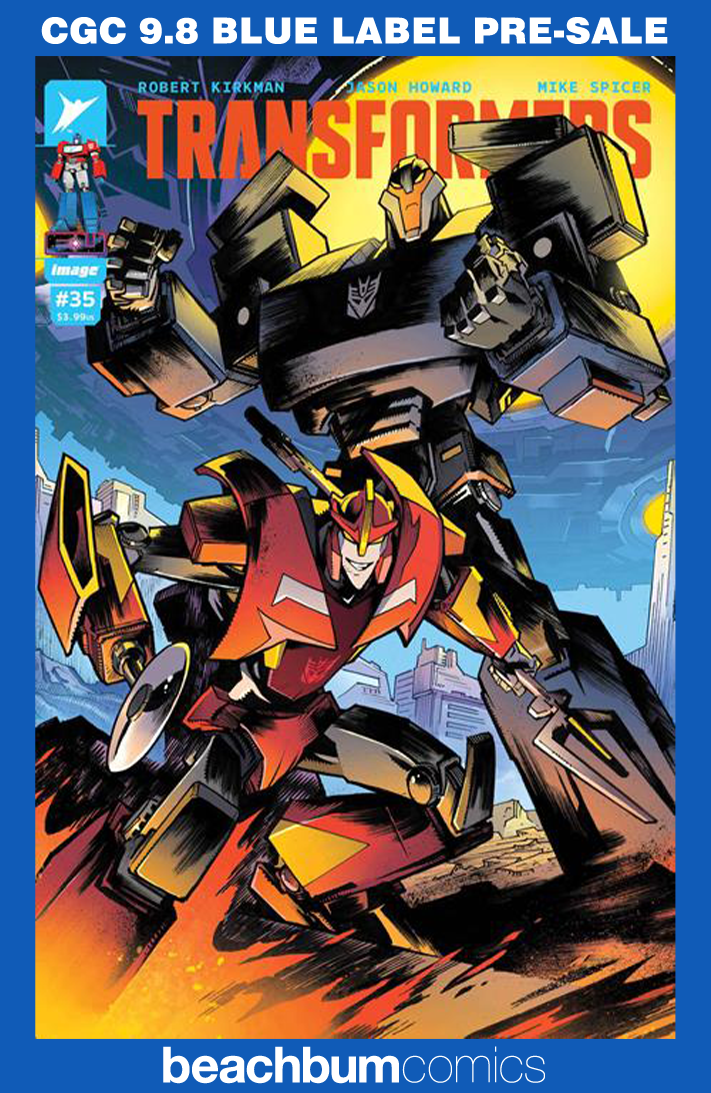 Transformers #35 Howard Variant CGC 9.8