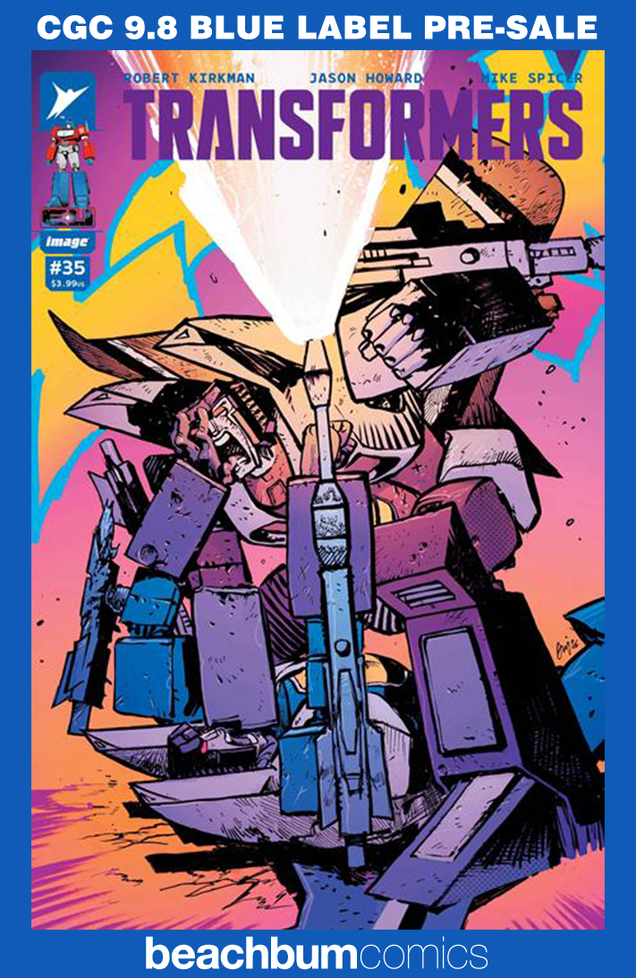 Transformers #35 Johnson Variant CGC 9.8