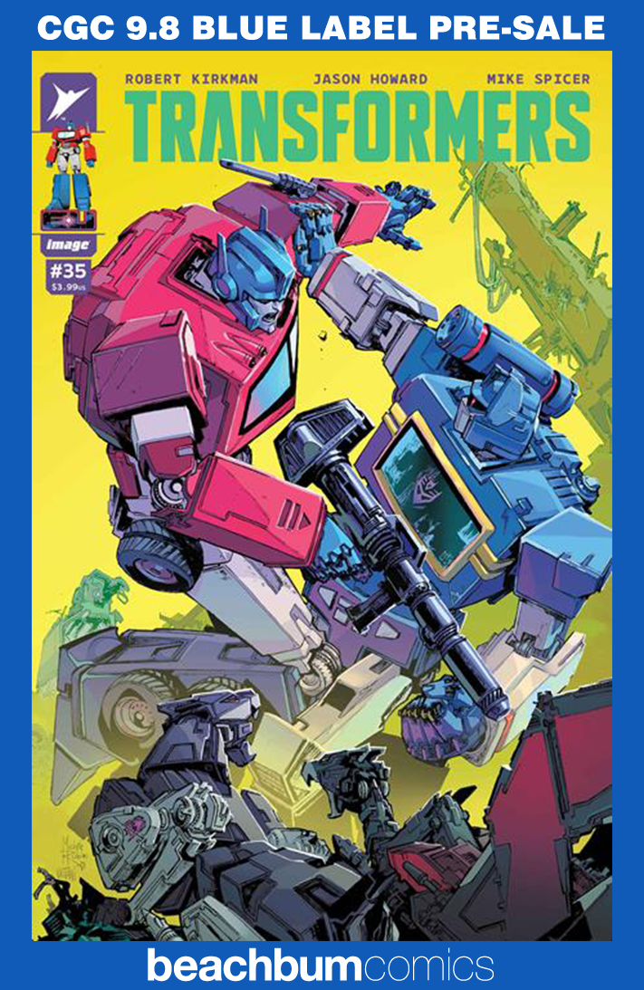 Transformers #35 Rubini 1:25 Retailer Incentive Variant CGC 9.8