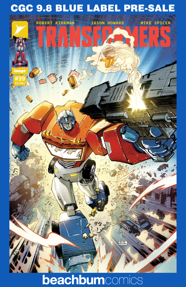 Transformers #39 Kotian 1:25 Retailer Incentive Variant CGC 9.8