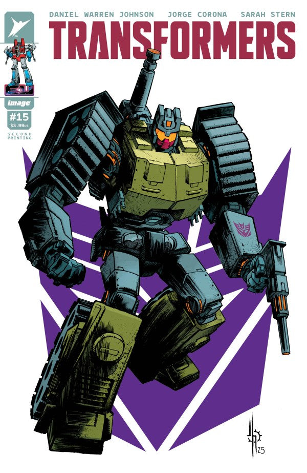 Transformers #15 Second Printing Cover A Howard (6/18/25)