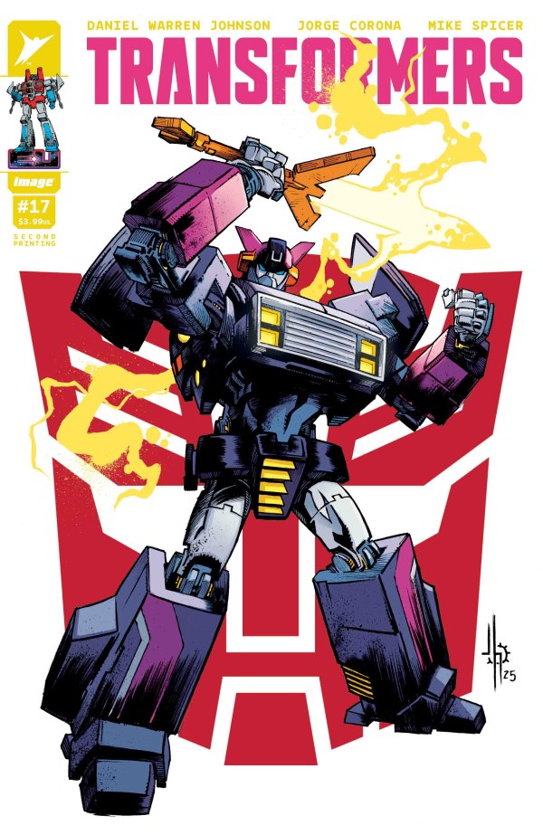 Transformers #17 Second Printing Cover B Howard Variant (4/9/25)