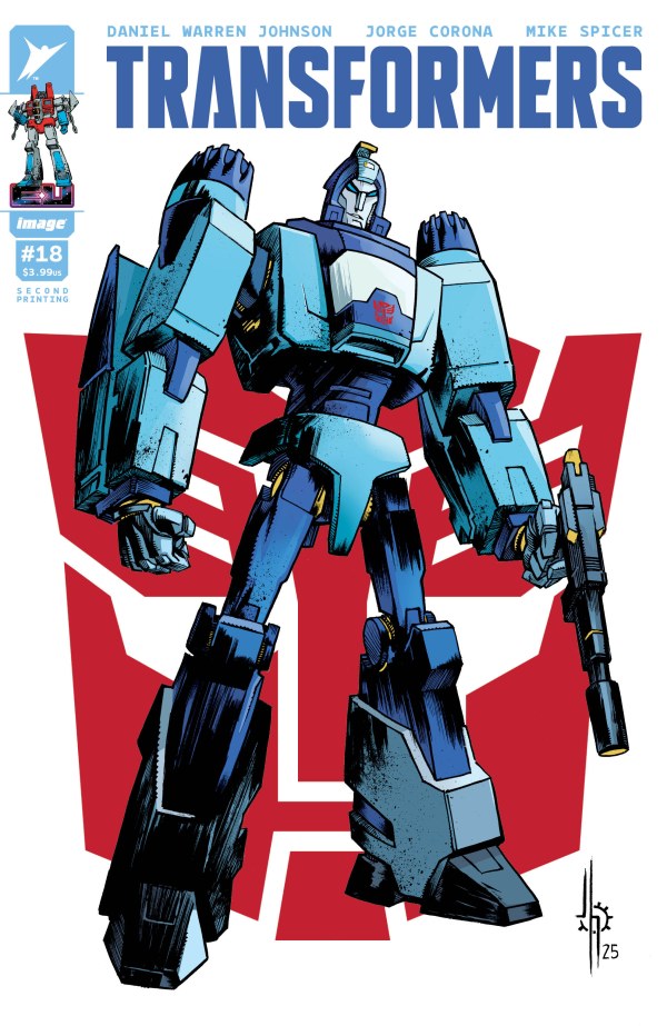 Transformers #18 Second Printing Cover B Howard Autobot Variant (7/2/25)