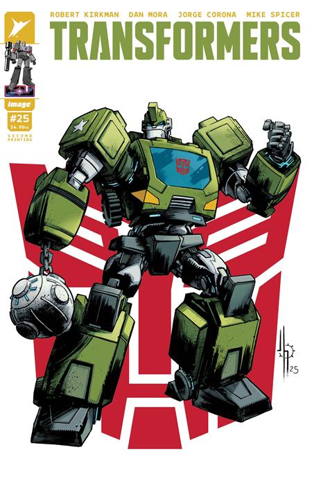 Transformers #25 Second Printing Cover B Howard Variant (11/12/25)
