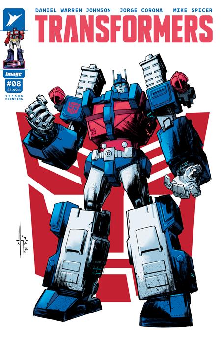 Transformers #8 Second Printing Cover B Howard Variant (10/9/24)