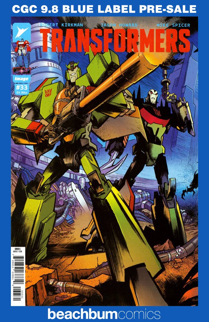 Transformers #33 Howard Variant CGC 9.8