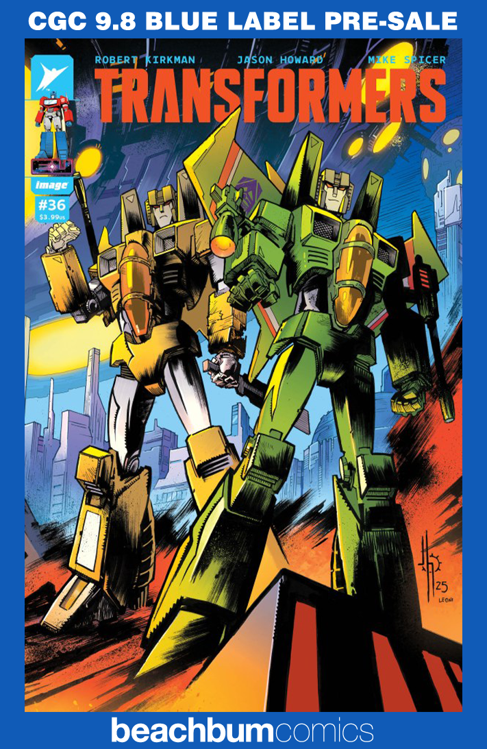 Transformers #36 Howard Variant CGC 9.8