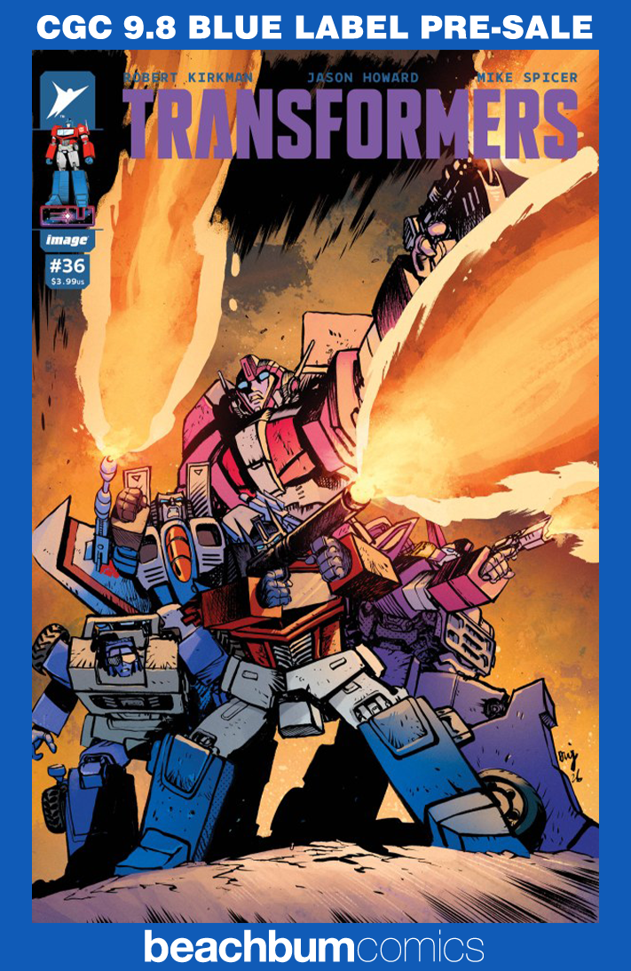 Transformers #36 Johnson Variant CGC 9.8