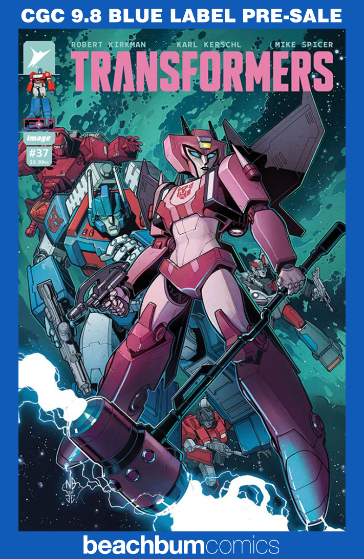 Transformers #37 Bradshaw 1:25 Retailer Incentive Variant CGC 9.8
