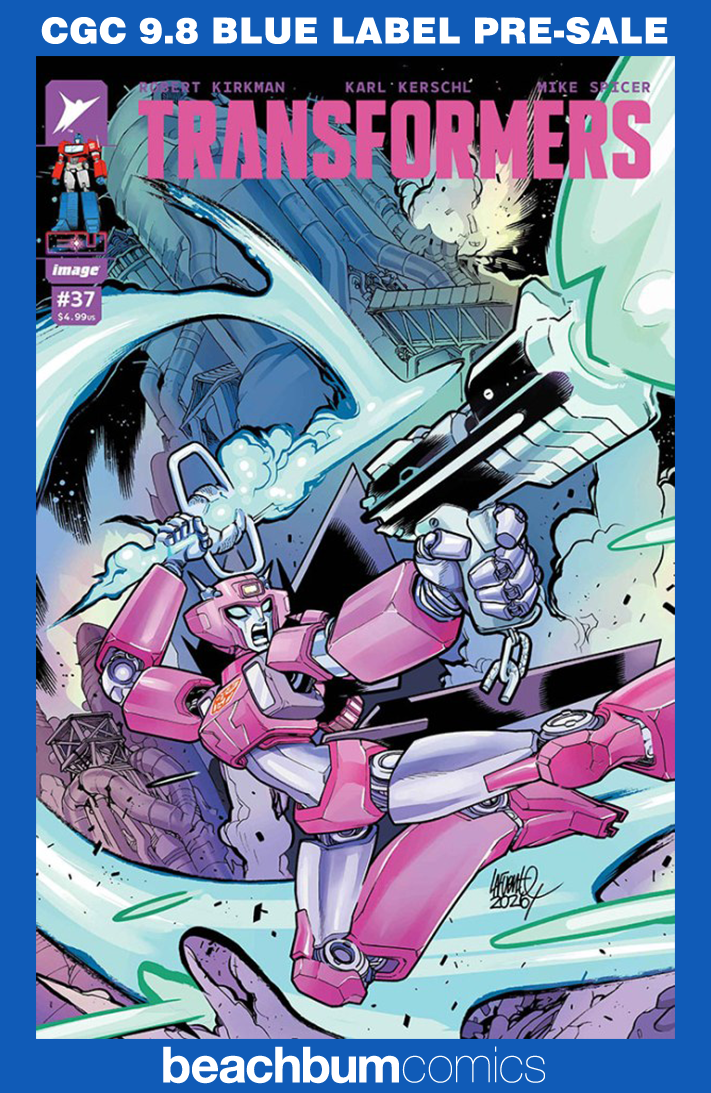 Transformers #37 Lafuente 1:100 Foil Retailer Incentive Variant CGC 9.8