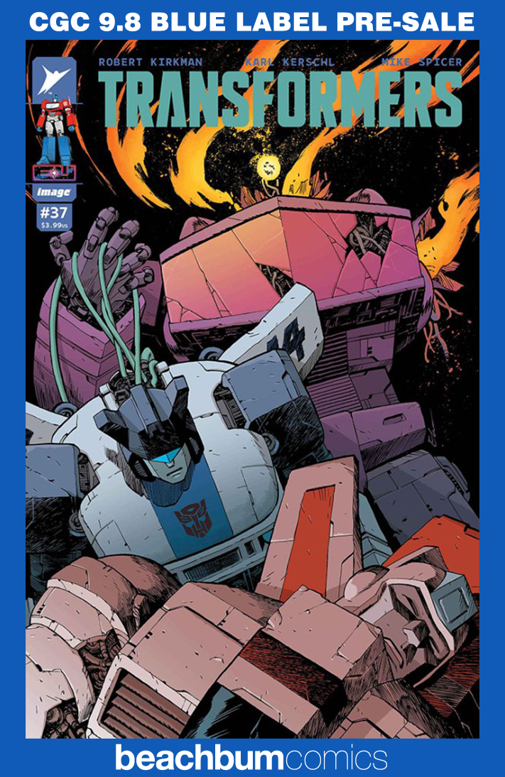 Transformers #37 Young 1:50 Retailer Incentive Variant CGC 9.8