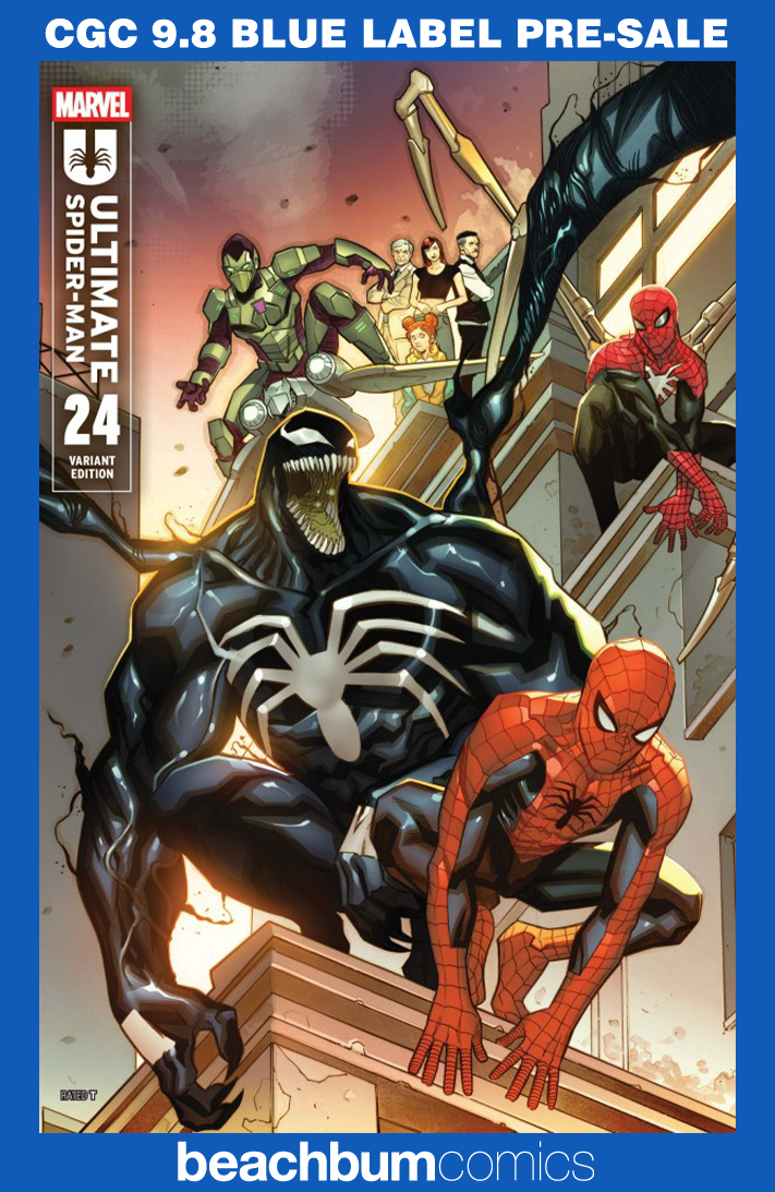 Ultimate Spider-Man #24 Messina Heroes Variant CGC 9.8