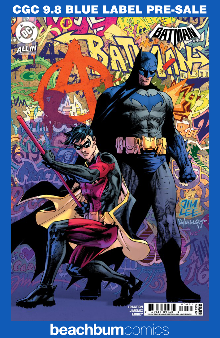 Batman #4 Jim Lee Variant CGC 9.8