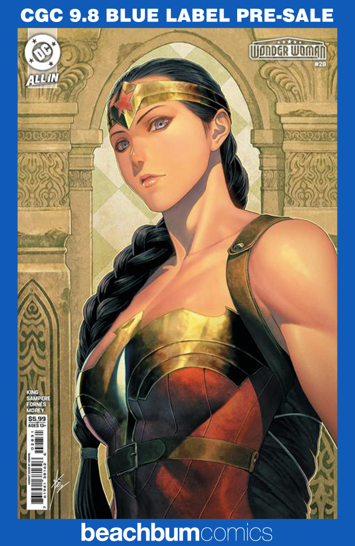 Wonder Woman #28 Homare Variant CGC 9.8