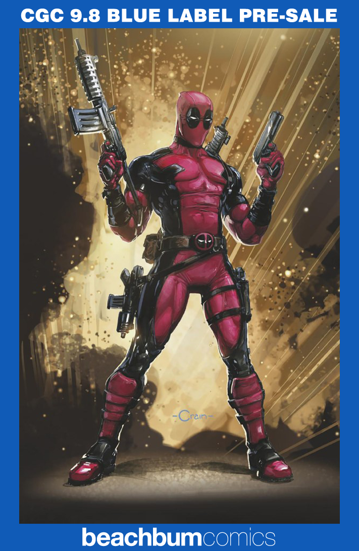 Wade Wilson: Deadpool #1 Crain 1:50 Virgin Retailer Incentive Variant CGC 9.8