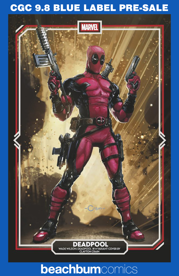 Wade Wilson: Deadpool #1 Crain Variant CGC 9.8