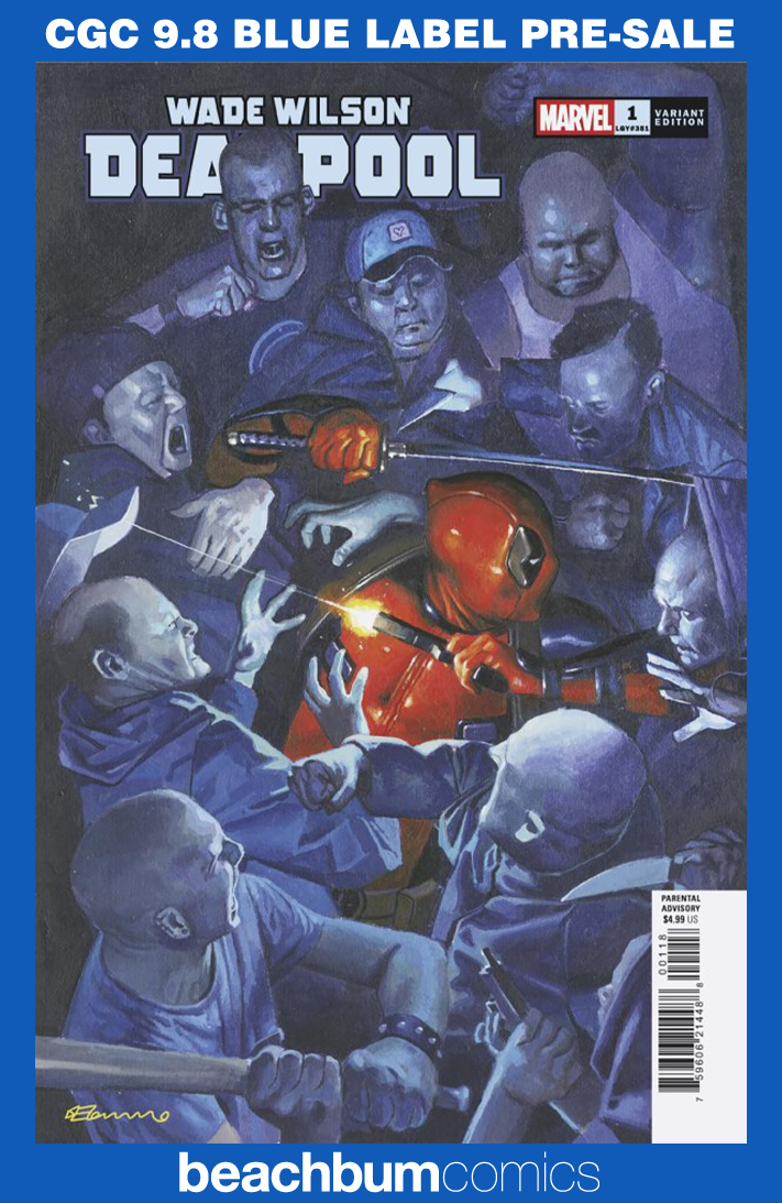 Wade Wilson: Deadpool #1 De Tommaso 1:25 Retailer Incentive Variant CGC 9.8