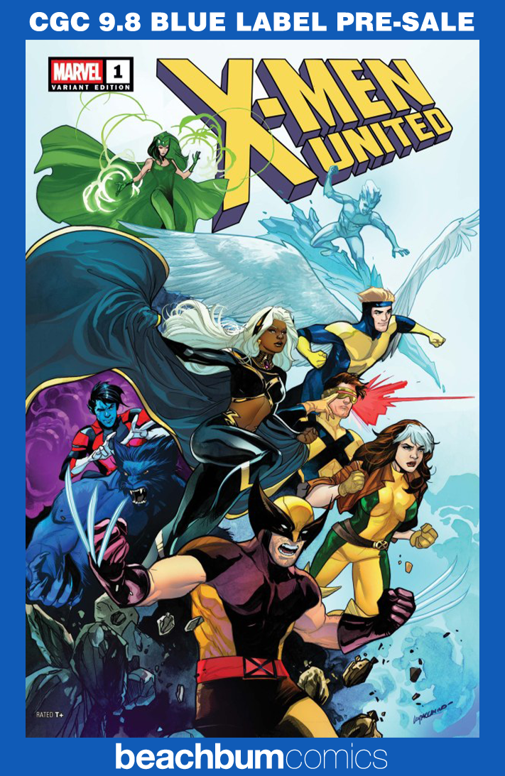 X-Men United #1 Lupacchino 1:25 Retailer Incentive Variant CGC 9.8