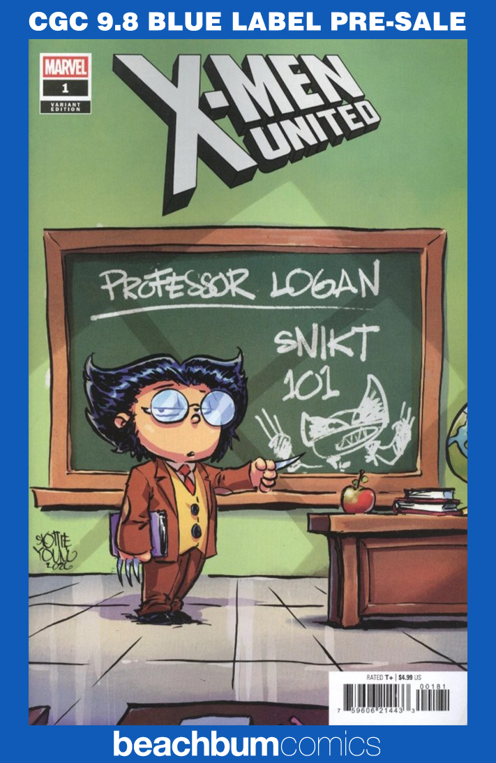 X-Men United #1 Young Variant CGC 9.8