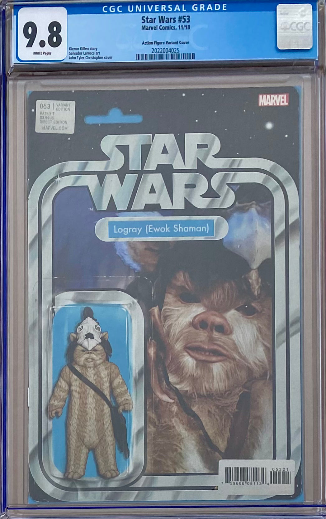 Star Wars #53 Action Figure Variant CGC 9.8