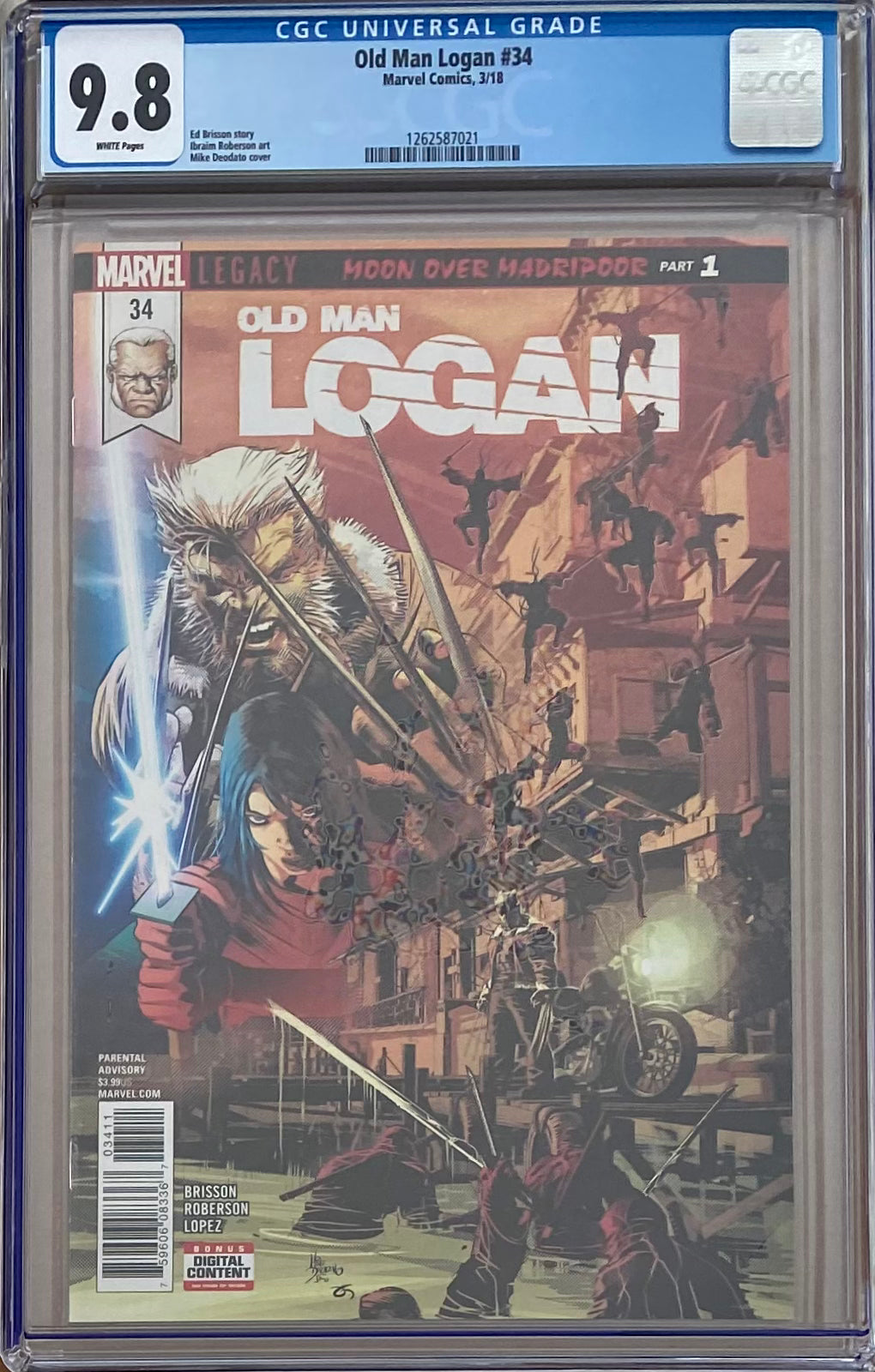 Old Man Logan #34 CGC 9.8