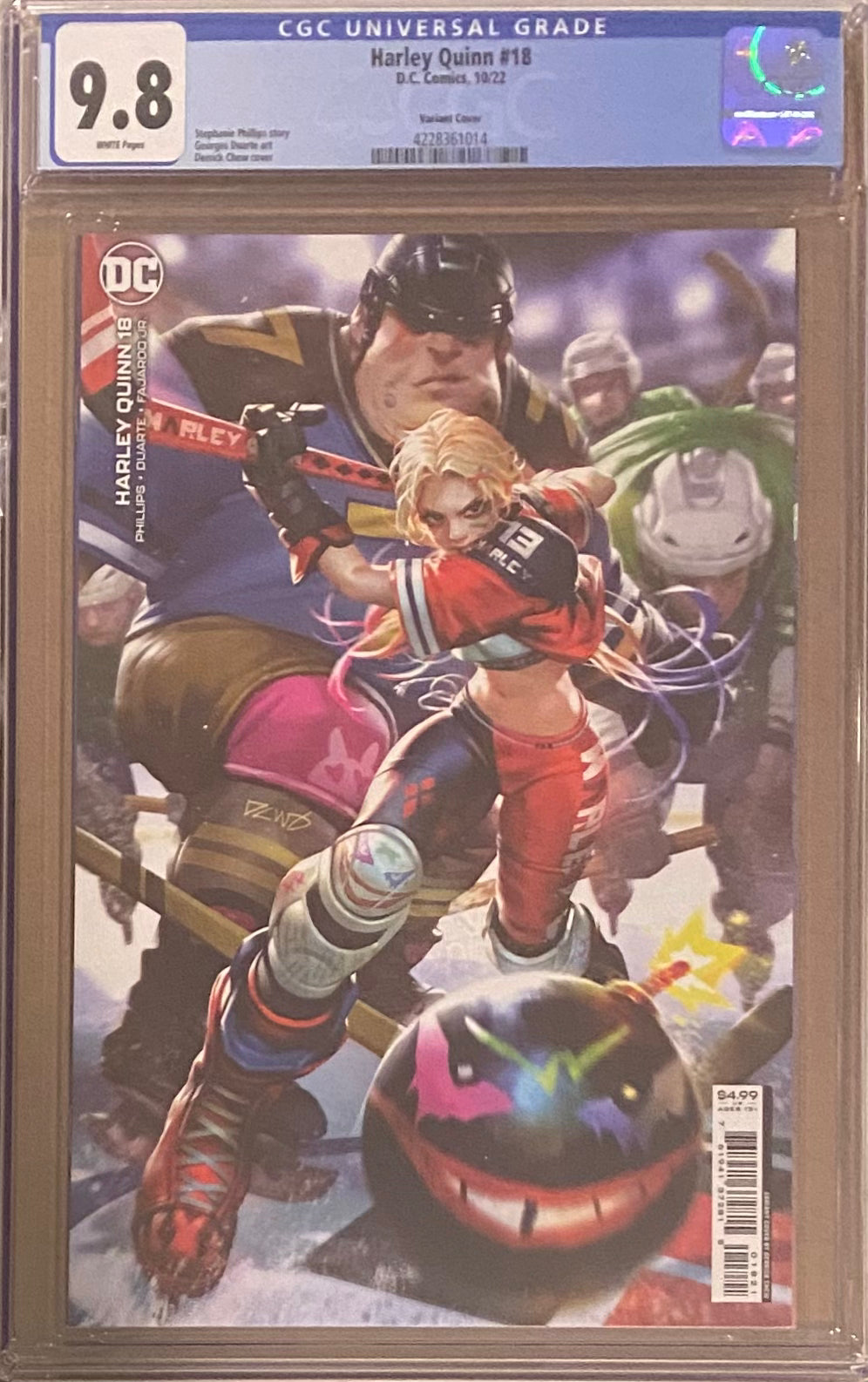 Harley Quinn #18 Chew Variant CGC 9.8