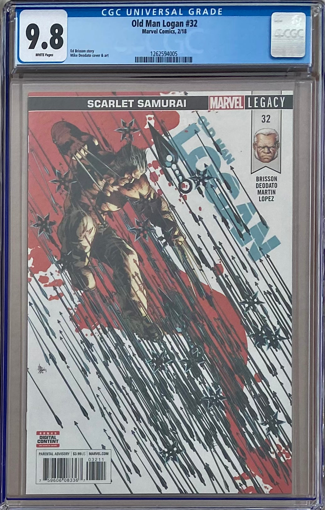 Old Man Logan #32 CGC 9.8