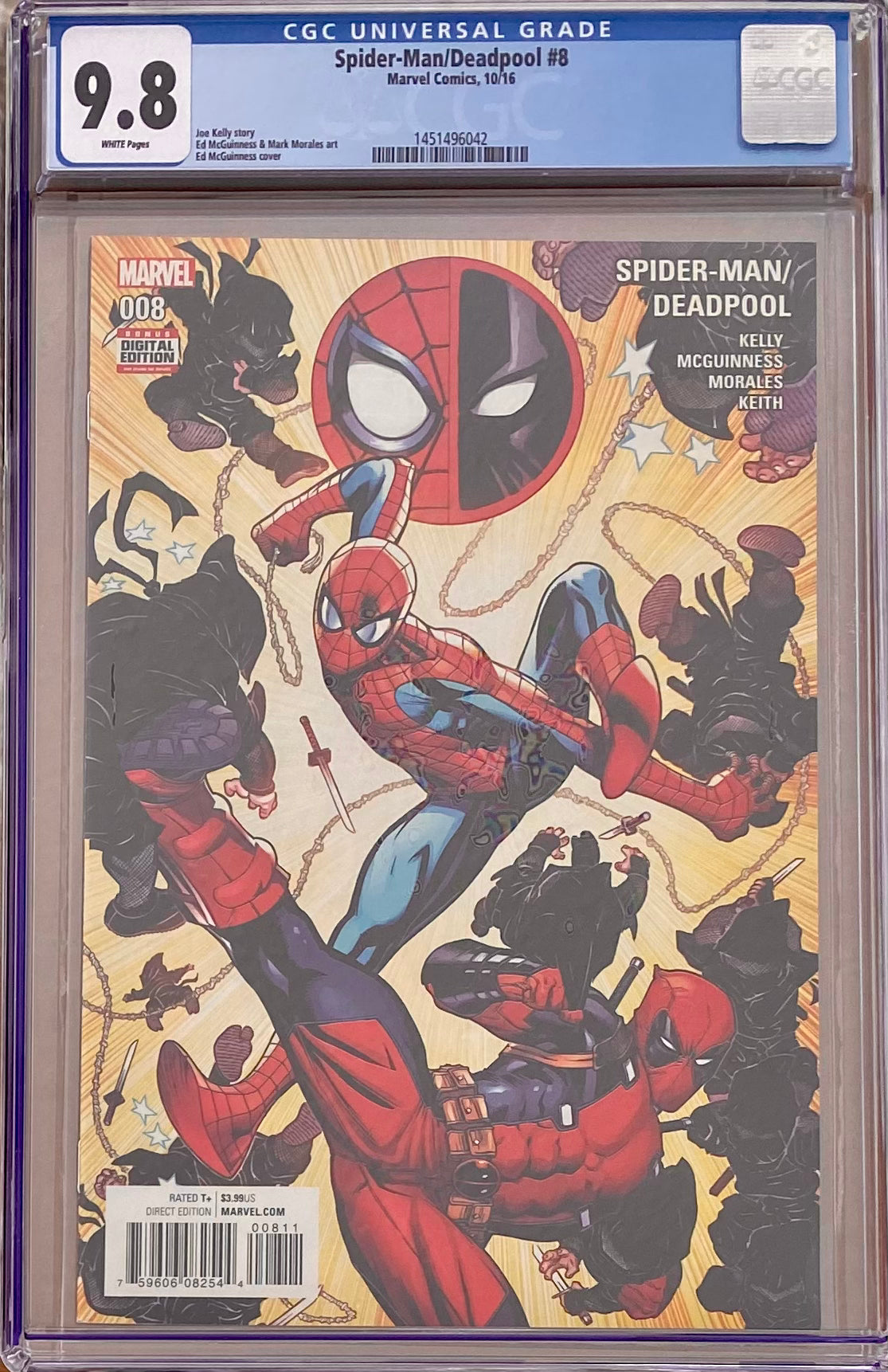 Spider-Man/Deadpool #8 CGC 9.8