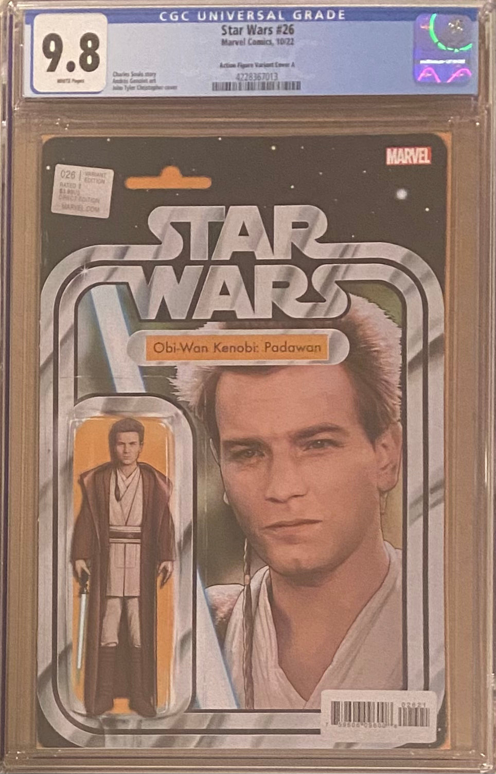 Star Wars #26 Action Figure Variant CGC 9.8 - Many First Appearances