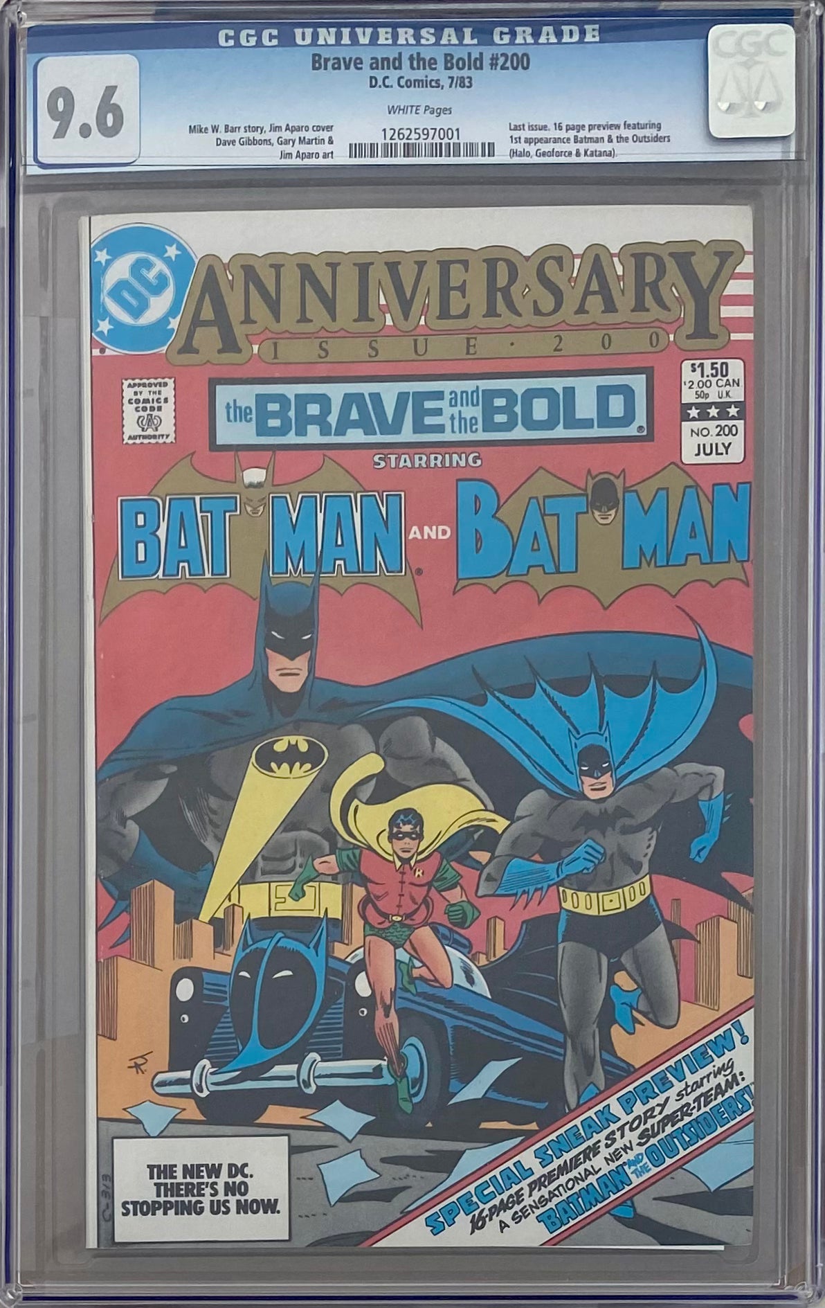 Brave and the Bold #200 CGC 9.6