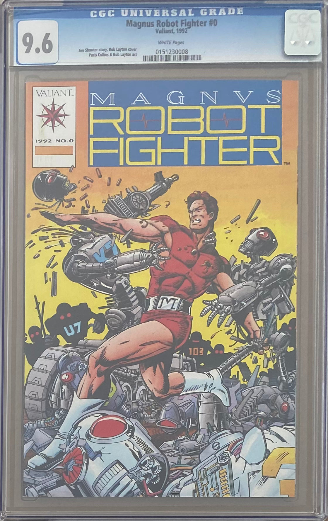 Magnus Robot Fighter #0 CGC 9.6