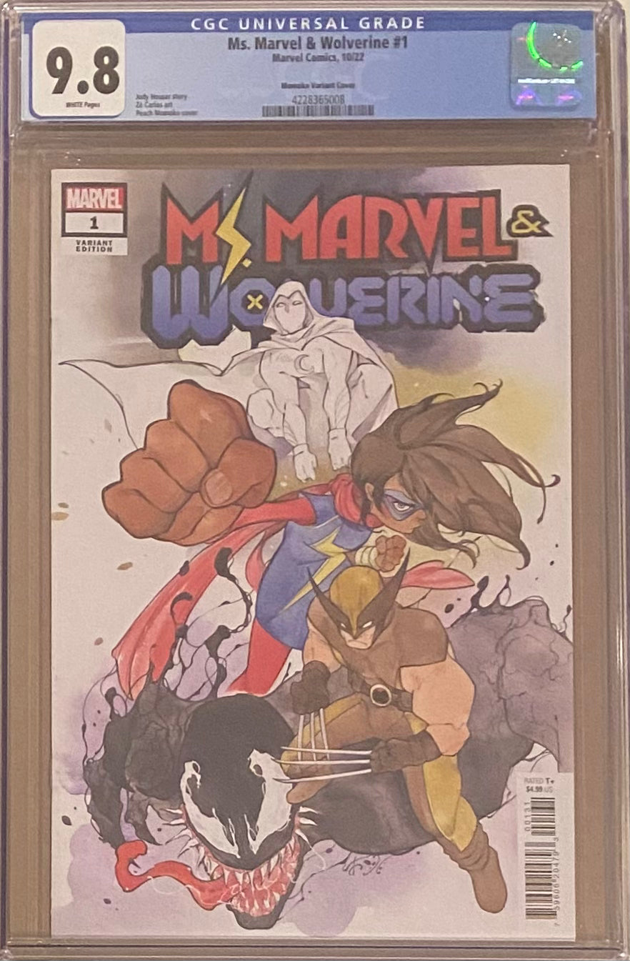 Ms. Marvel & Wolverine #1 Momoko Variant CGC 9.8