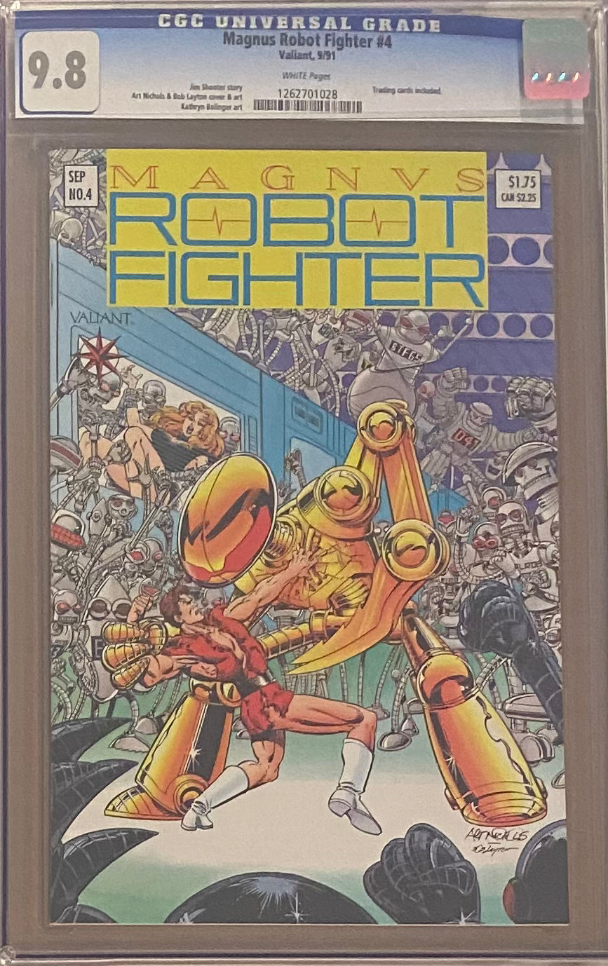 Magnus Robot Fighter #4 CGC 9.8