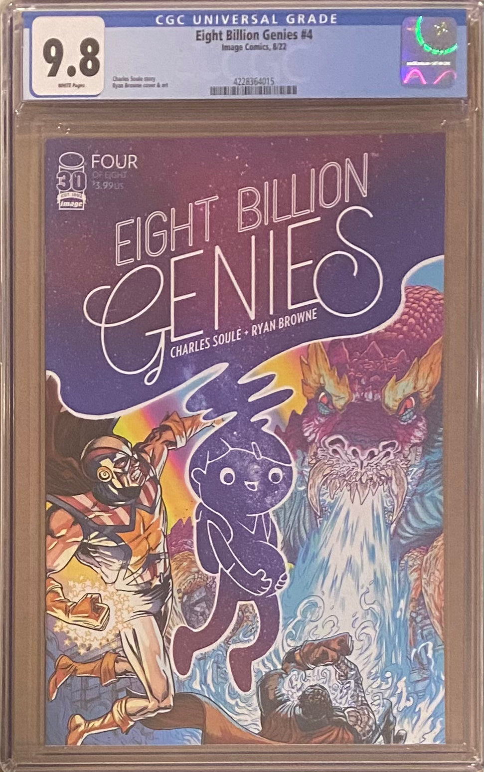 Eight Billion Genies #4 CGC 9.8