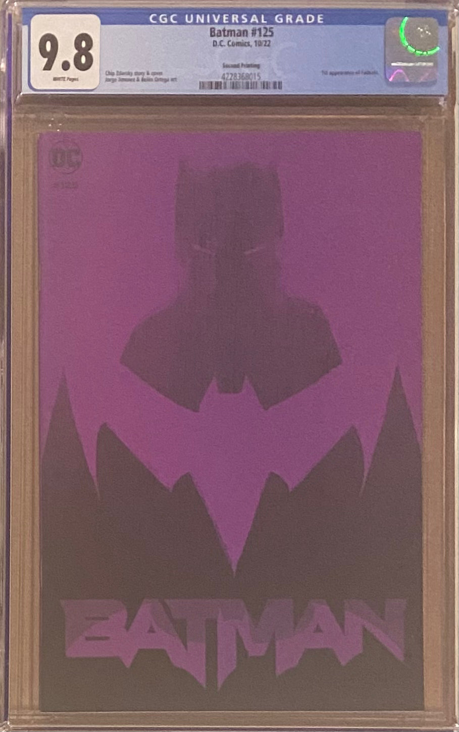 Batman #125 Second Printing CGC 9.8