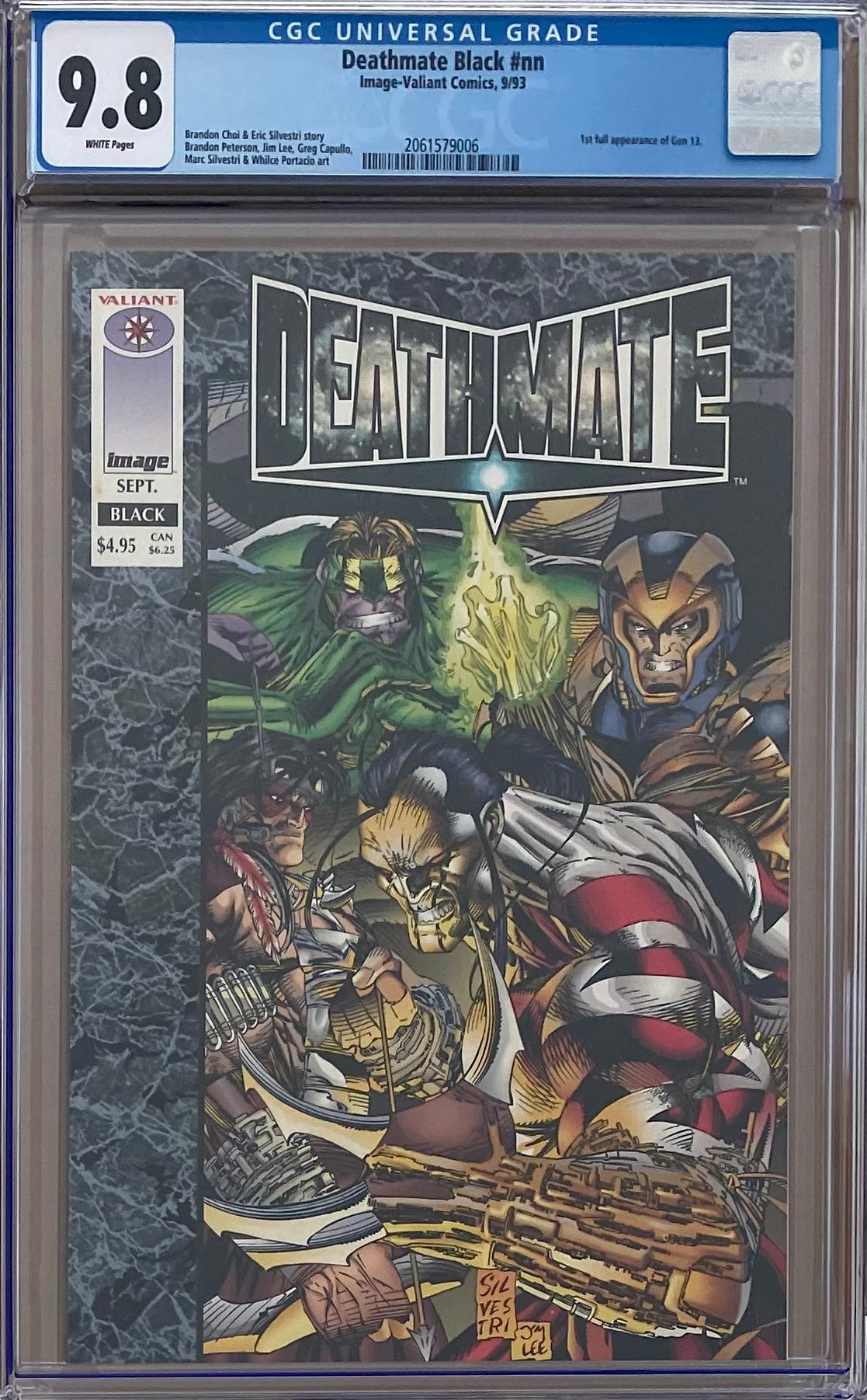 Deathmate Black #nn CGC 9.8
