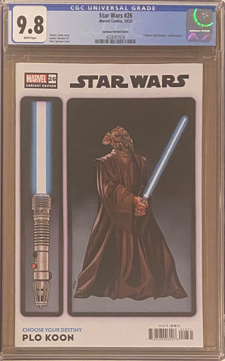 Star Wars #26 Sprouse Variant CGC 9.8 - Many First Appearances