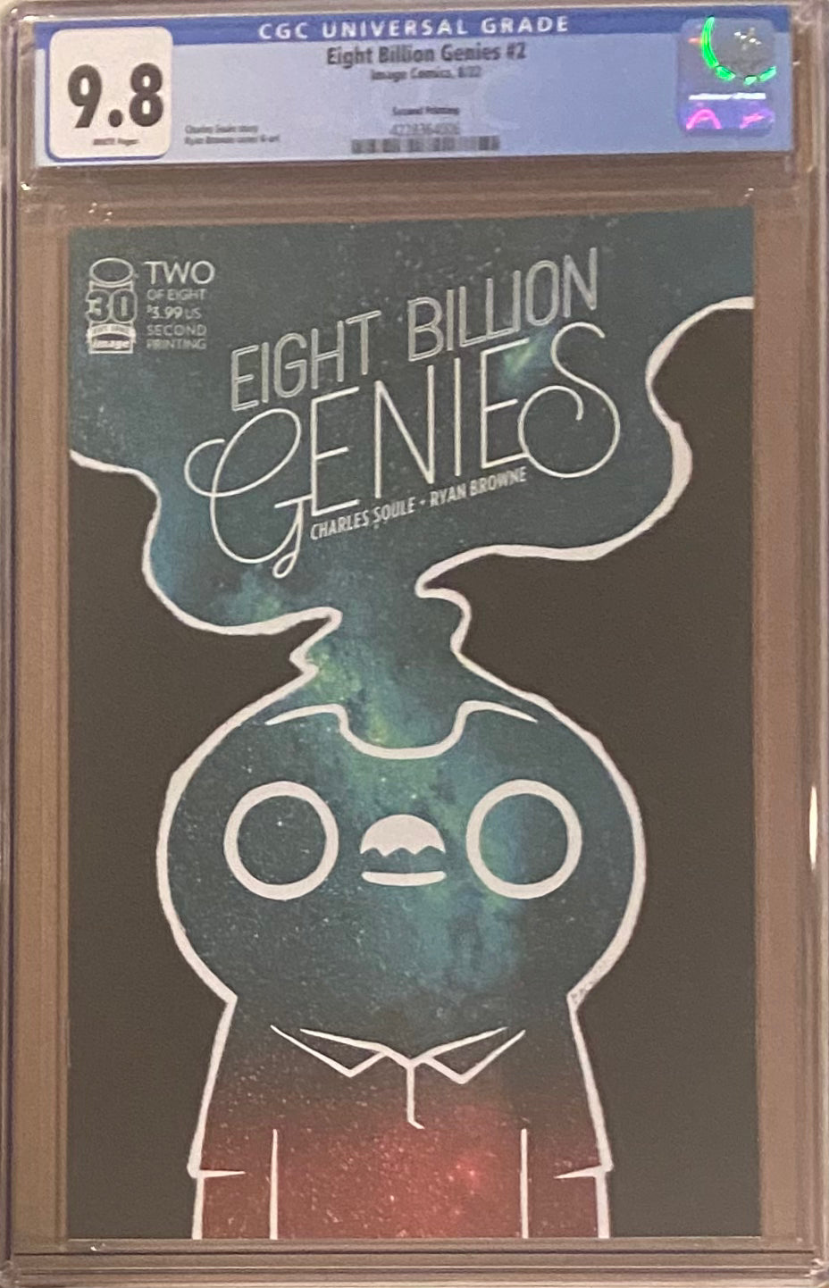 Eight Billion Genies #2 Second Printing CGC 9.8