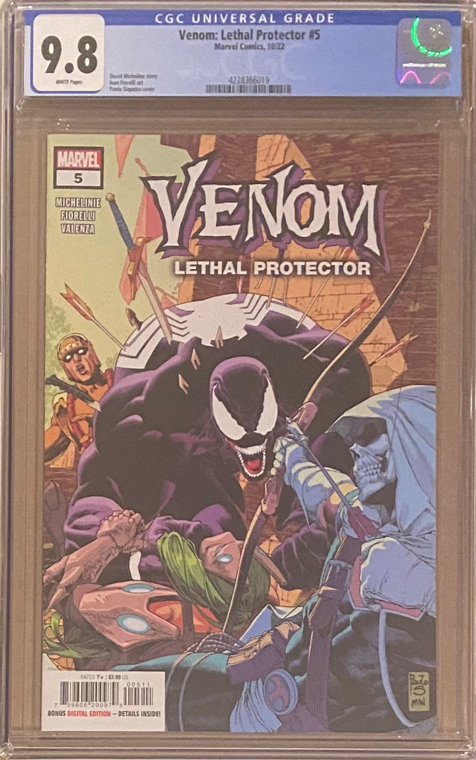 Venom: Lethal Protector #5 CGC 9.8