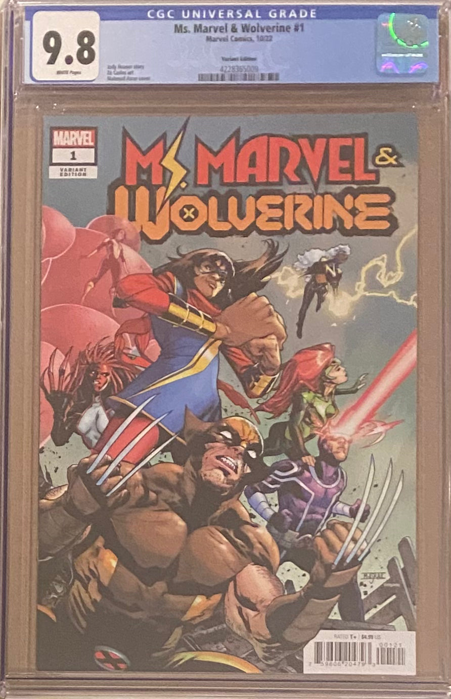 Ms. Marvel & Wolverine #1 Asrar Variant CGC 9.8