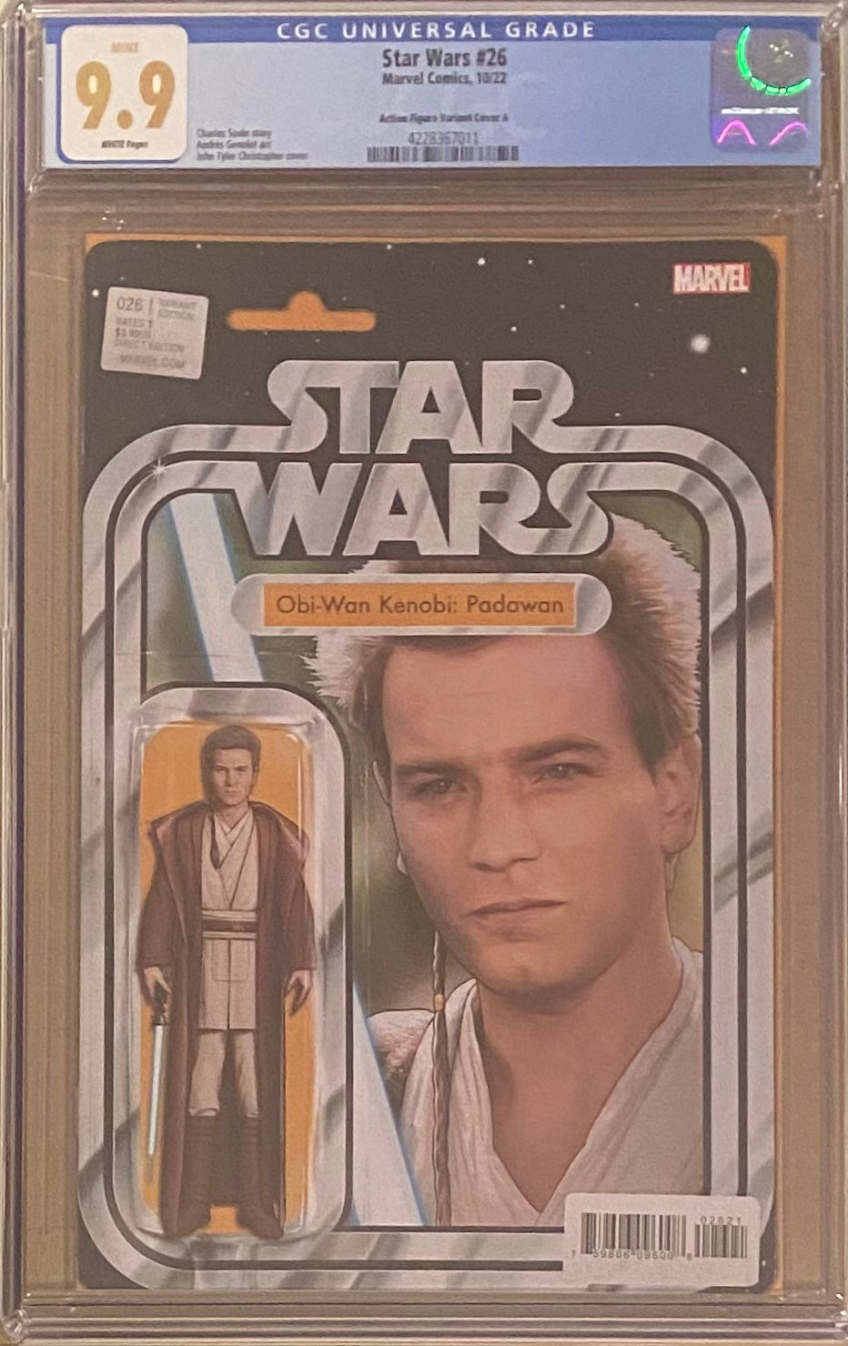 Star Wars #26 Action Figure Variant CGC 9.9 - Many First Appearances