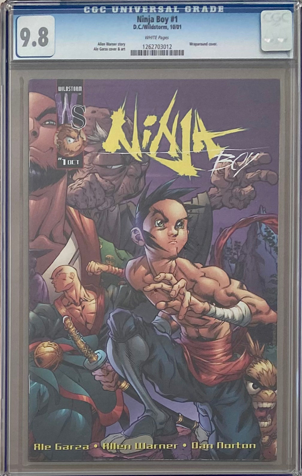 Ninja Boy #1 CGC 9.8