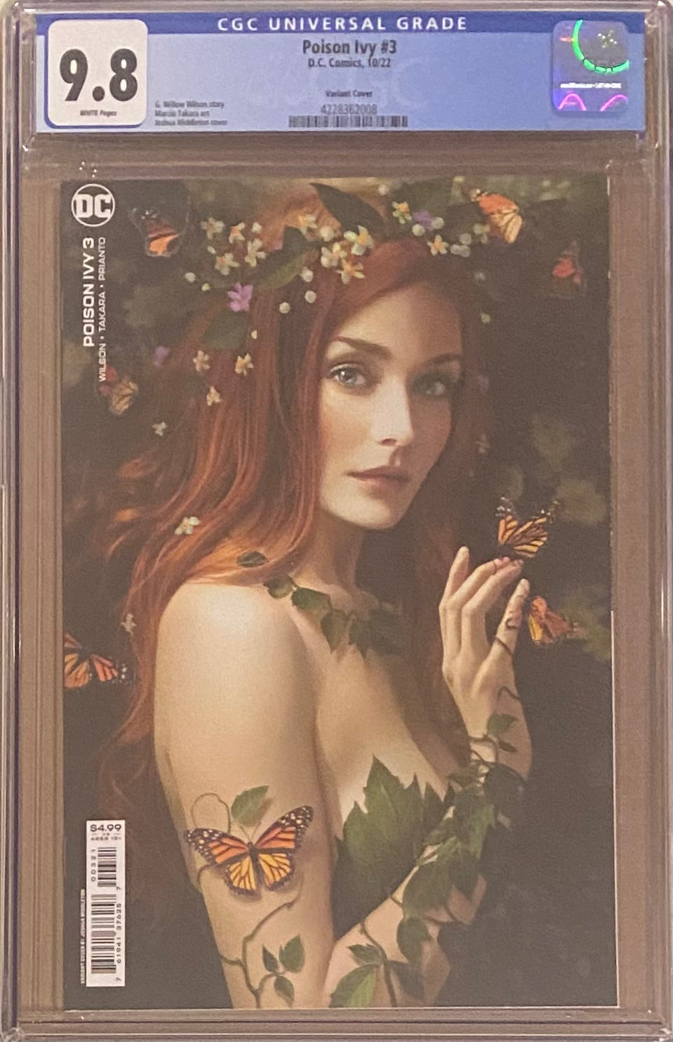Poison Ivy #3 Middleton Variant CGC 9.8