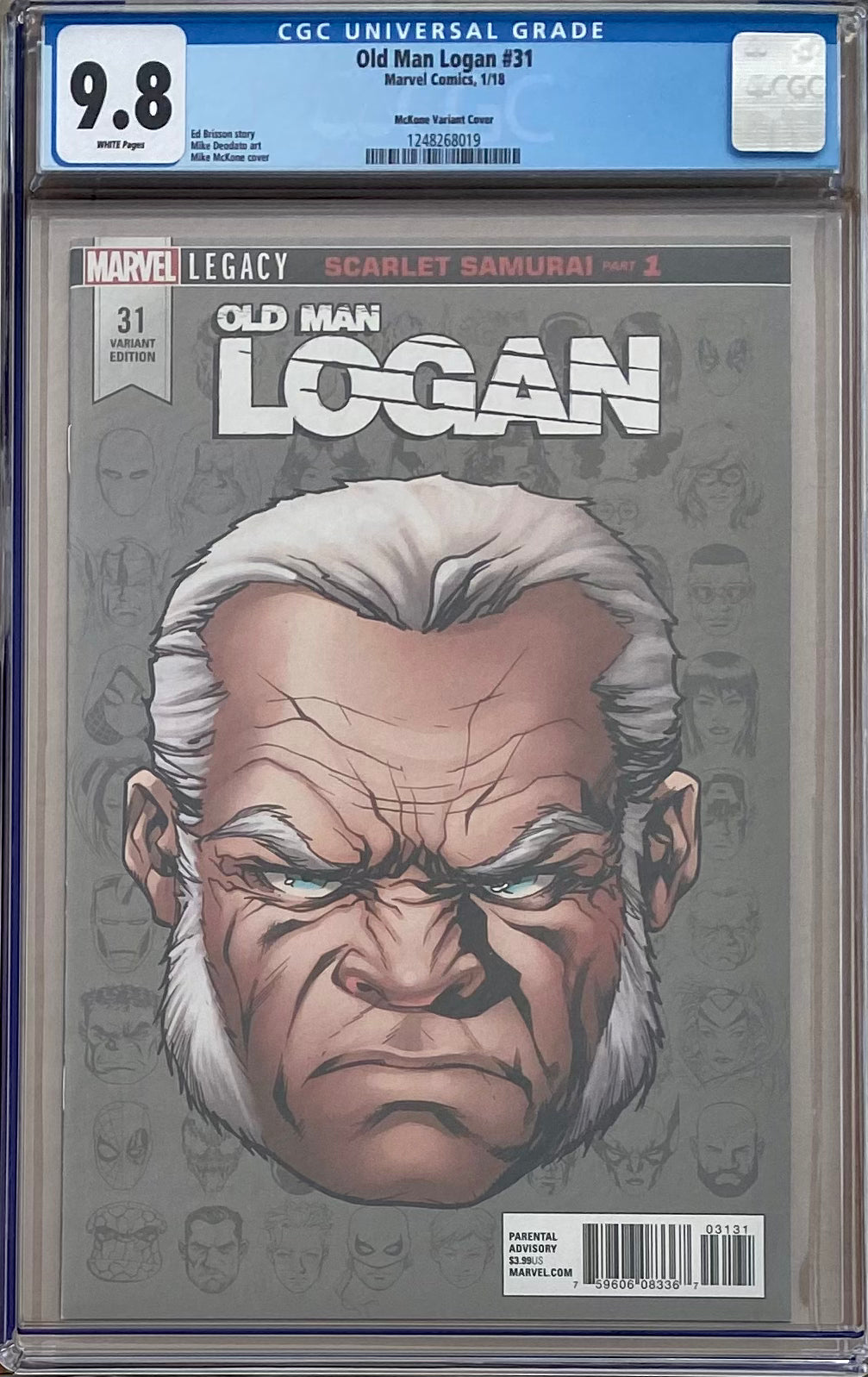 Old Man Logan #31 McKone Variant CGC 9.8