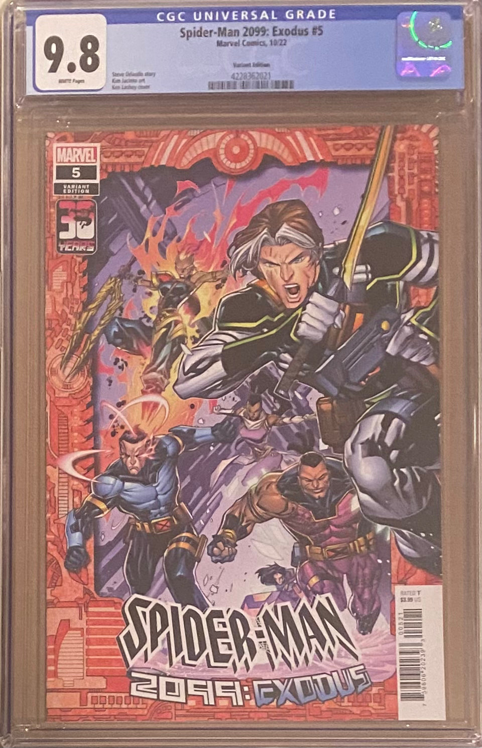 Spider-Man 2099: Exodus #5 Lashley Variant CGC 9.8